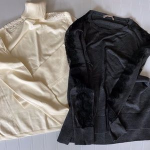 BUNDLE OF 2 DRESSY SWEATER NEW WITHOUT TAGS